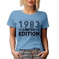 thumbnail image 1 of 1983 Limited Edition, Baby Blue T-Shirt, 3XL, 1 of 5