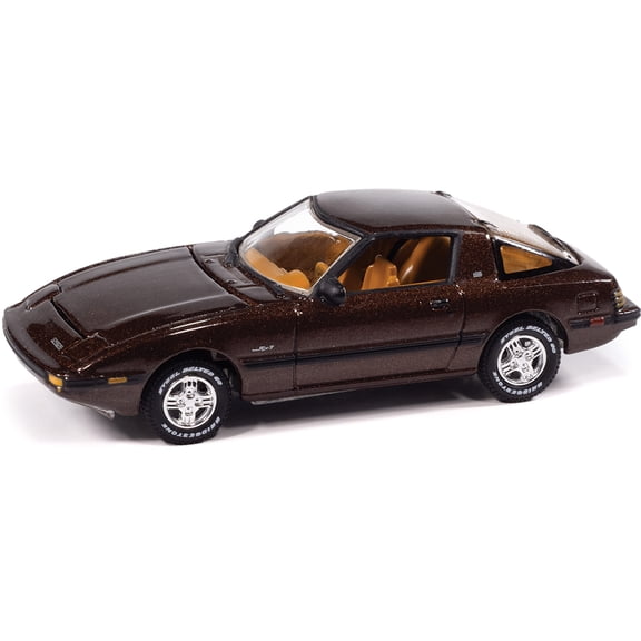 1983 Mazda RX-7 - Havanna Brown Metallic 1:64 Scale
