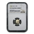 thumbnail image 1 of 1983 No "S" Variety Roosevelt Dime PF-70 UCAM NGC, 1 of 3
