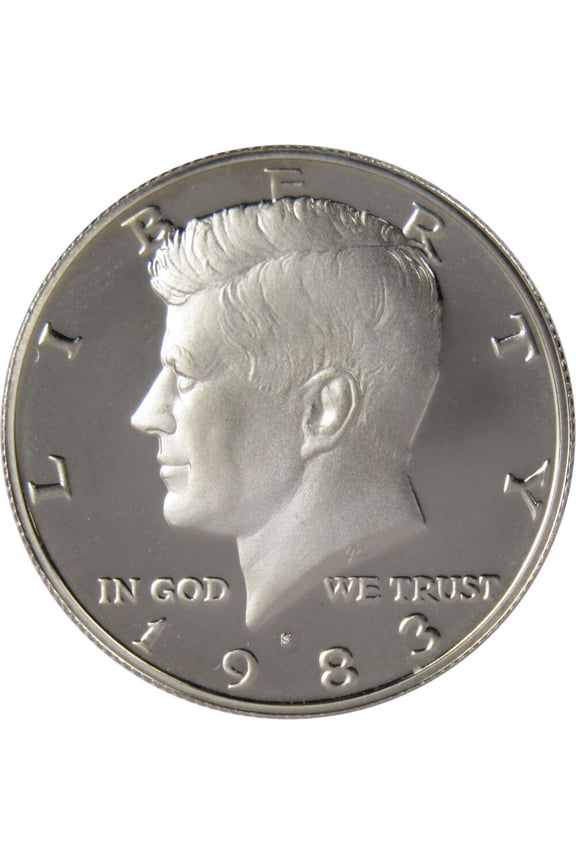 1983 S Kennedy Half Dollar Choice Proof 50c US Coin Collectible