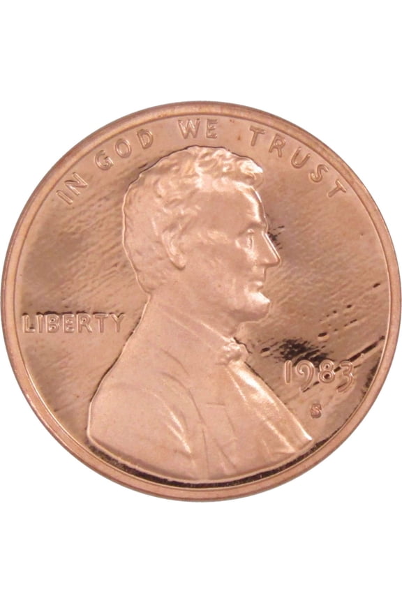 1983 S Lincoln Memorial Cent Choice Proof Penny 1c Coin Collectible
