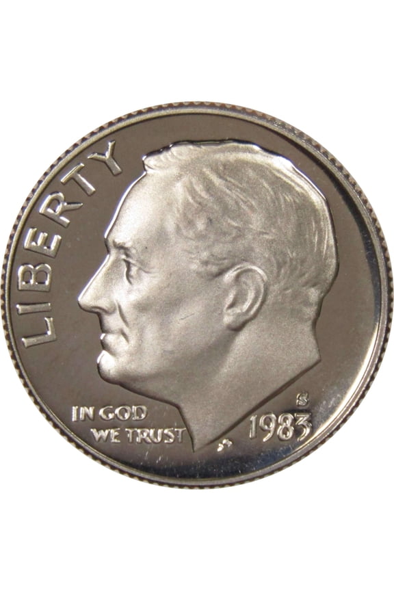 1983 S Roosevelt Dime Choice Proof 10c US Coin Collectible