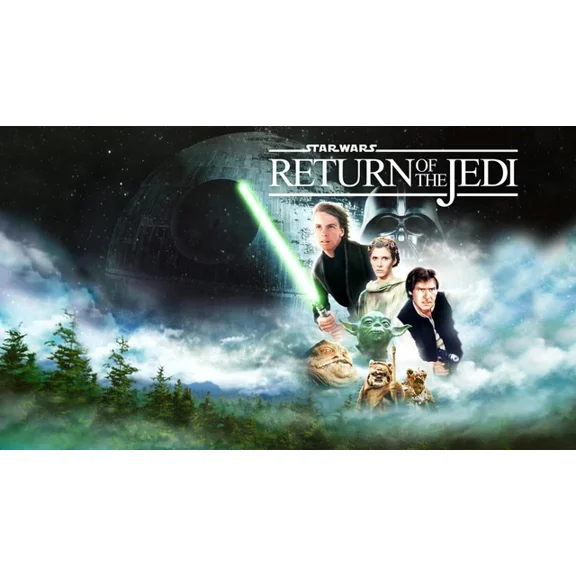 1983 Star Wars Vi Return Of The Jedi 40Th Movie Poster Slave Leia Jabba UNFRAMED PAPER POSTER