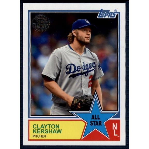 1983 Topps All-Stars #83AS-12 Clayton Kershaw Ungraded NM-MT Dodgers Baseball Card Los Angeles Dodgers MLB Baseball Trading Card