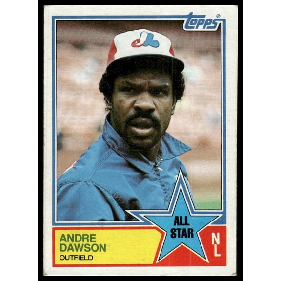 1983 Topps Andre Dawson #402 Montreal Expos Baseball Card
