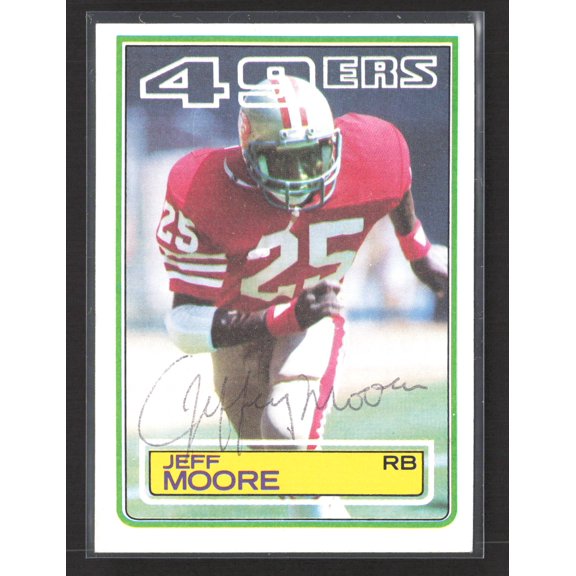 1983 Topps Jeff Moore #170