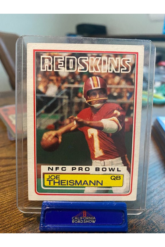 1983 Topps Joe Theismann #199 Base Set