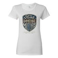 thumbnail image 1 of 1983 Vintage Distressed Ford Motors Legendary Power Cars and Trucks Womens Graphic T-Shirt, White, X-Large, 1 of 3