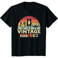 thumbnail image 1 of 1983 shirt. Vintage birthday gift, funny music, tech humor T-shirt, 1 of 3
