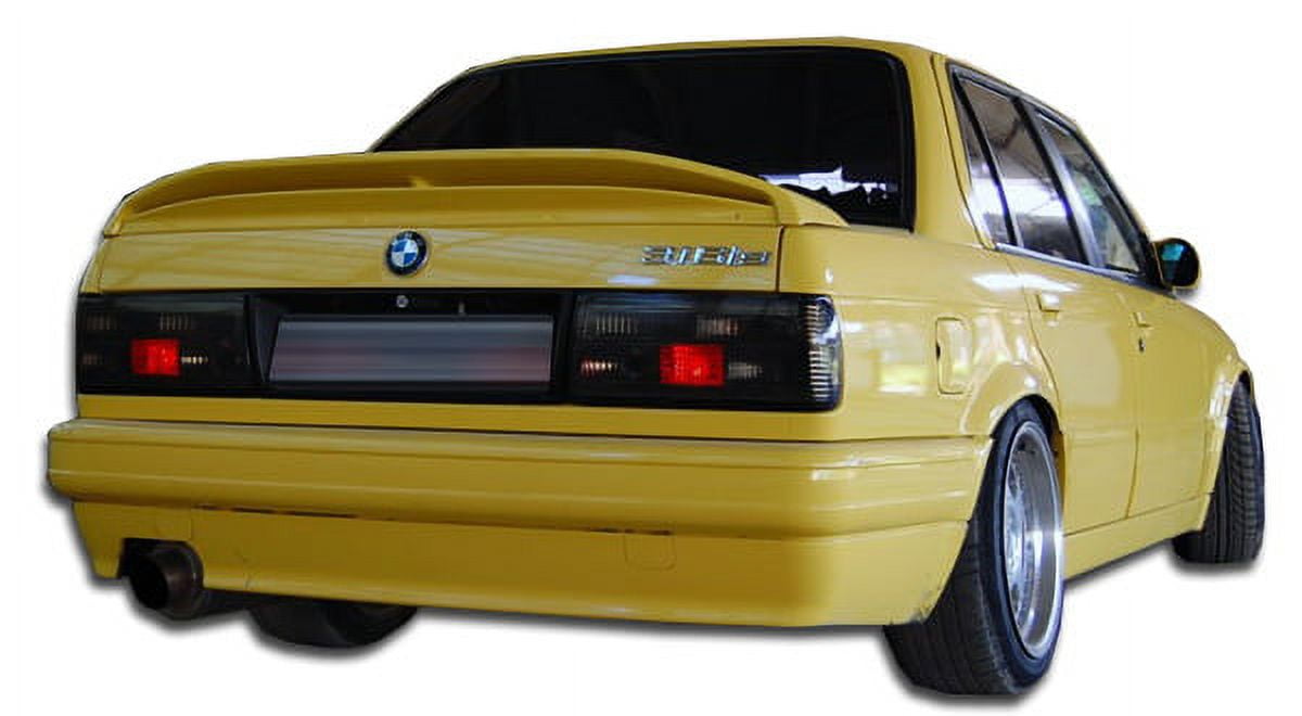 1984-1987 BMW 3 Series E30 2DR 4DR Duraflex M-Tech Rear Bumper Cover ...