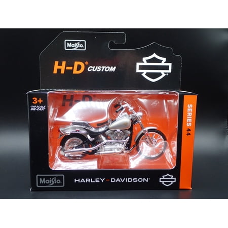 1984 84 FXST SOFTAIL HARLEY DAVIDSON MOTORCYCLE MAISTO SERIES 44 RARE 1/18 MODEL