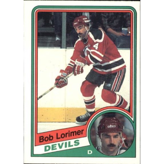 1984-85 O-Pee-Chee #114 Bob Lorimer NHL Hockey Trading Card