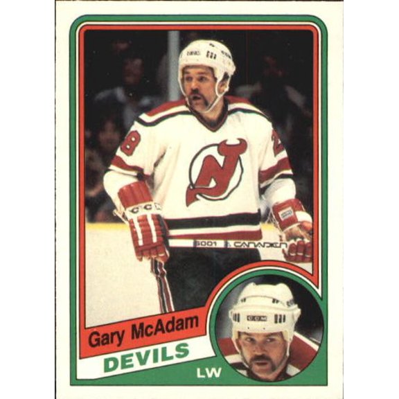 1984-85 O-Pee-Chee #117 Gary McAdam NHL Hockey Trading Card