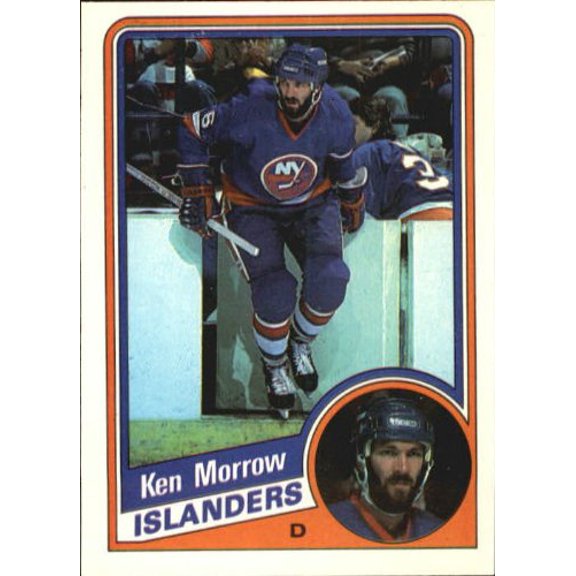 1984-85 O-Pee-Chee #131 Ken Morrow NHL Hockey Trading Card