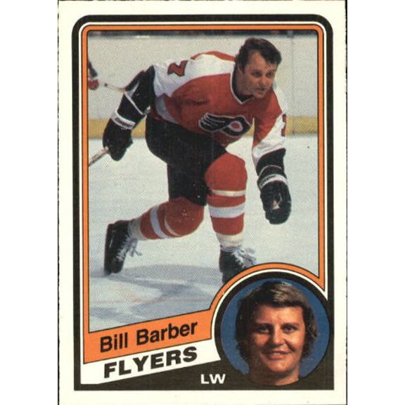 1984-85 O-Pee-Chee #156 Bill Barber NHL Hockey Trading Card
