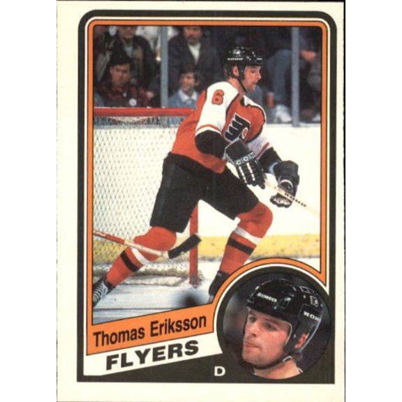 1984-85 O-Pee-Chee #158 Thomas Eriksson RC NHL Hockey Trading Card