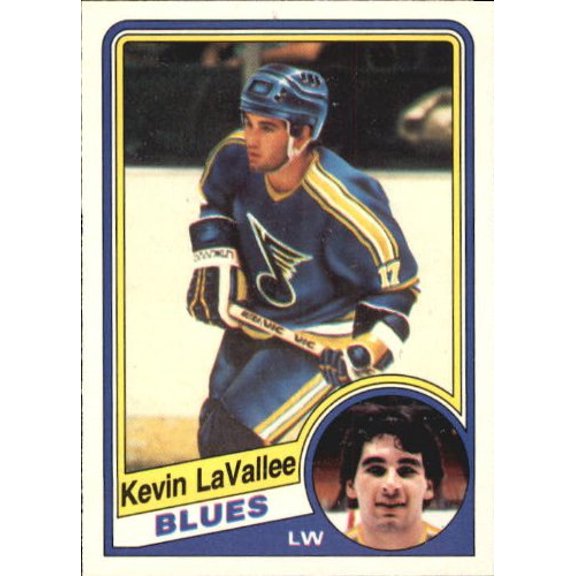 1984-85 O-Pee-Chee #183 Kevin Lavallee NHL Hockey Trading Card