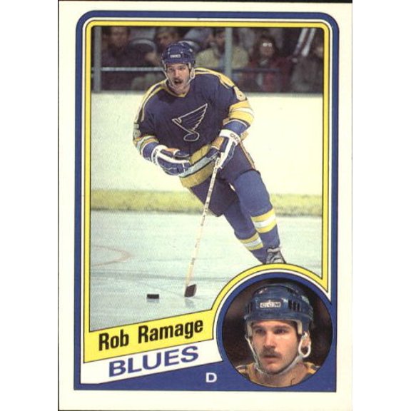 1984-85 O-Pee-Chee #190 Rob Ramage NHL Hockey Trading Card