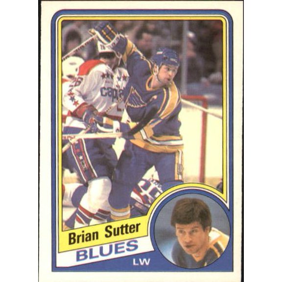 1984-85 O-Pee-Chee #192 Brian Sutter NHL Hockey Trading Card