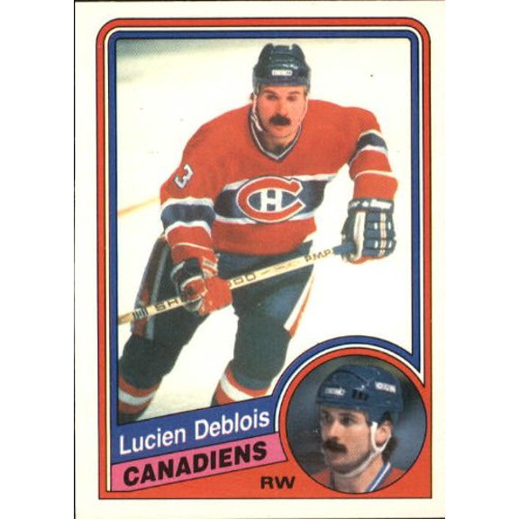 1984-85 O-Pee-Chee #260 Lucien DeBlois NHL Hockey Trading Card
