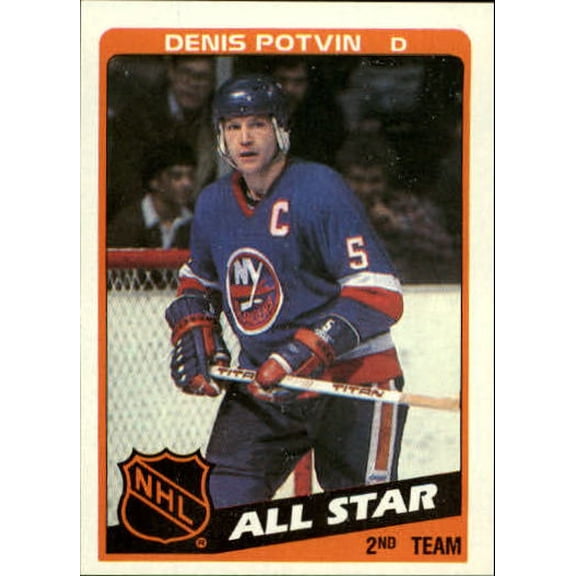 1984-85 Topps #162 Denis Potvin AS NHL Hockey Trading Card