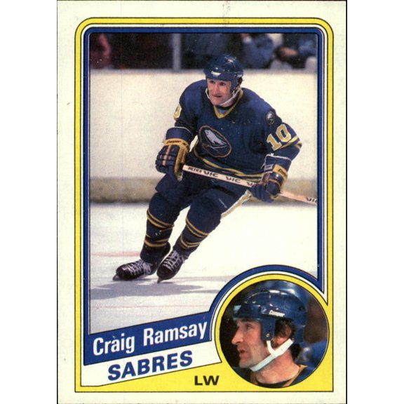 1984-85 Topps #21 Craig Ramsay SP NHL Hockey Trading Card