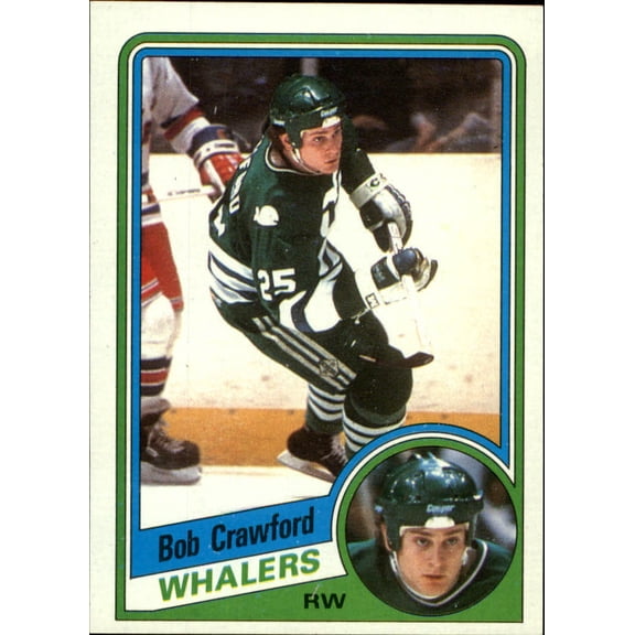 1984-85 Topps #53 Bob Crawford RC NHL Hockey Trading Card