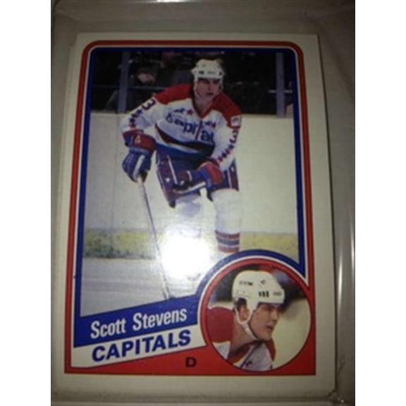1984-85 Topps Washington Capitals Team Set Scott Stevens SP NM-MT