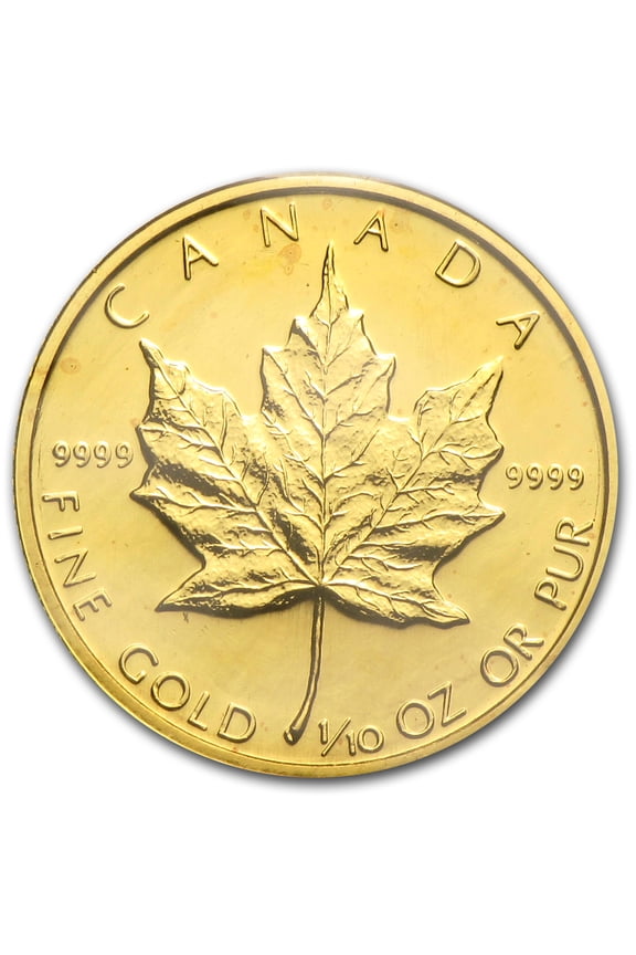1984 Canada 1/10 oz Gold Maple Leaf BU