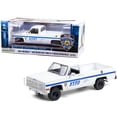 thumbnail image 1 of 1984 Chevrolet Cucv M1008 Pickup Truck White With Blue Stripes Nypd (new York City Police Department) 1/18 Diecast Model Car By Greenlight 13561, 1 of 5
