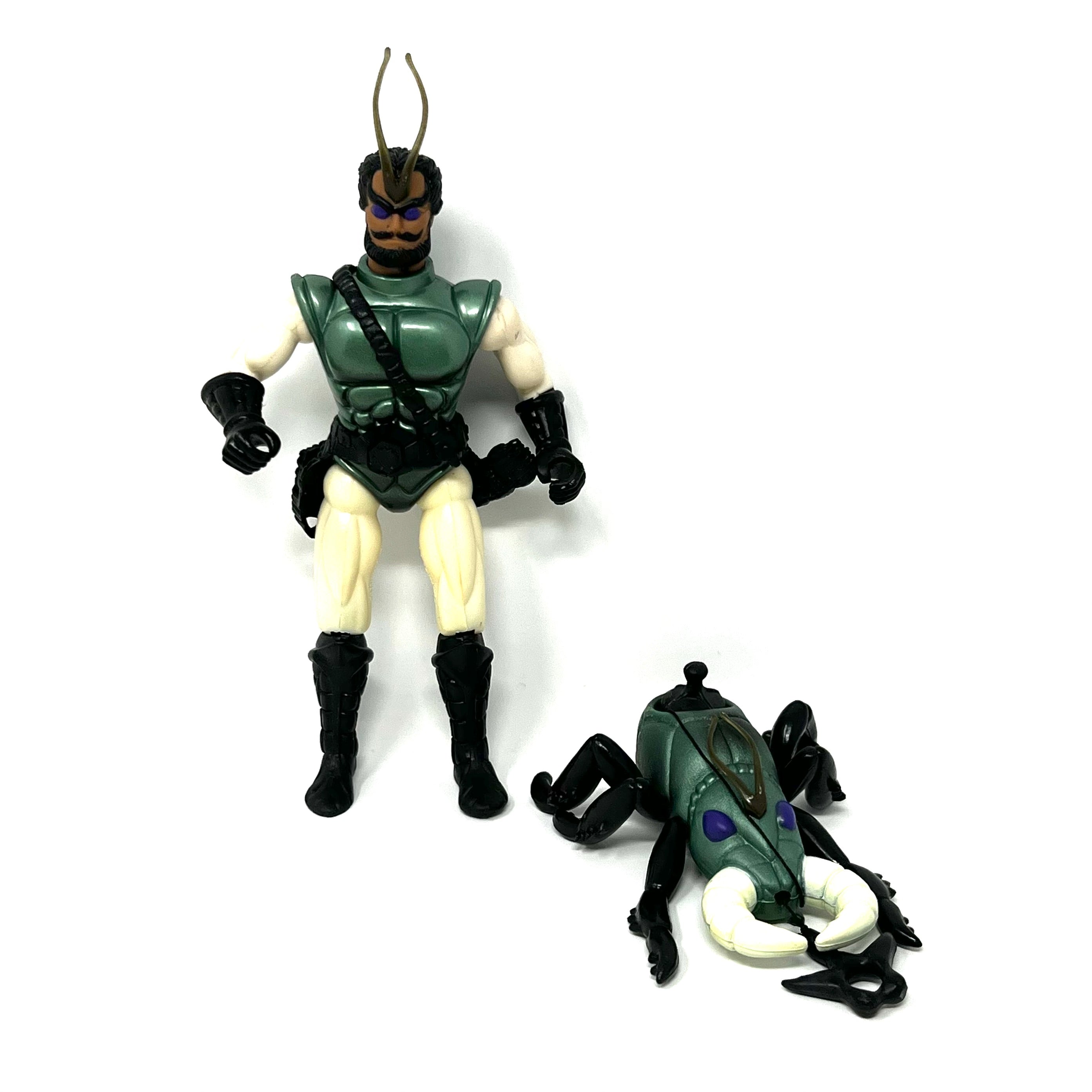 1984 Coleco Sectors Warriors Of Symbion Mantor With Raptor Action ...