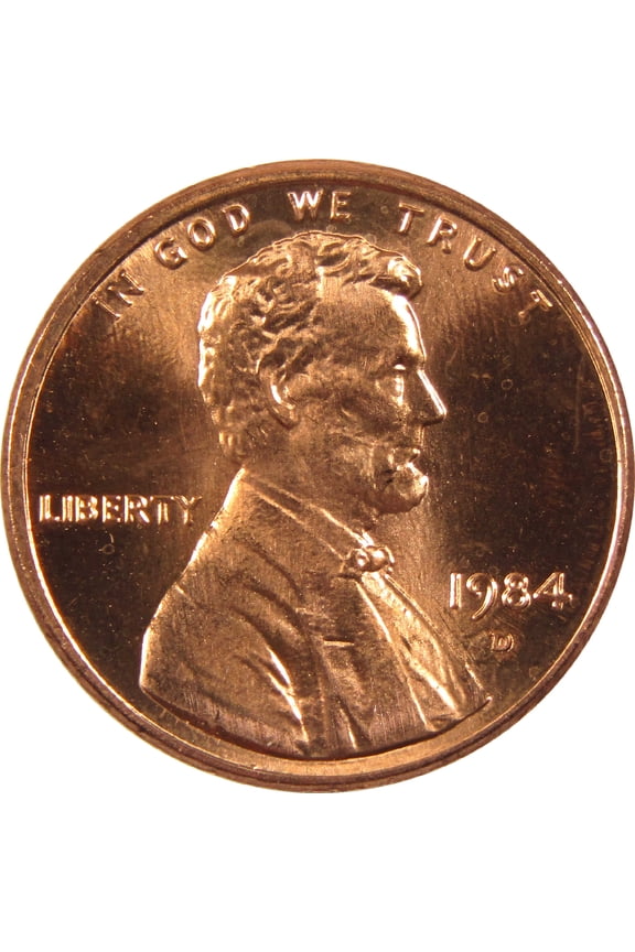 1984 D Lincoln Memorial Cent BU Uncirculated Penny 1c Coin