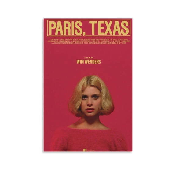 1984 Drama Movie Poster Paris, Texas Picture Print Wall Art Poster Painting Canvas Posters Artworks Room Aesthetic