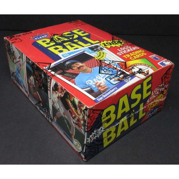 1984 Fleer Baseball Unopened Wax Box (BBCE)