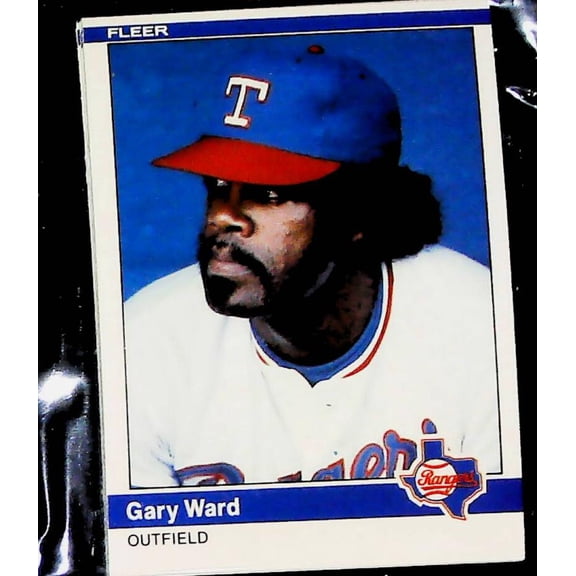 1984 Fleer Update Texas Rangers Team Set 6 Cards NM-MT
