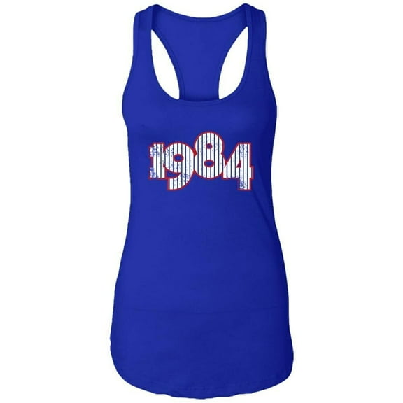 1984 Ladies Throwback Racerback Tank