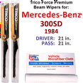 thumbnail image 1 of 1984 Mercedes-Benz 300SD Performance Beam Wipers (Set of 2), 1 of 3