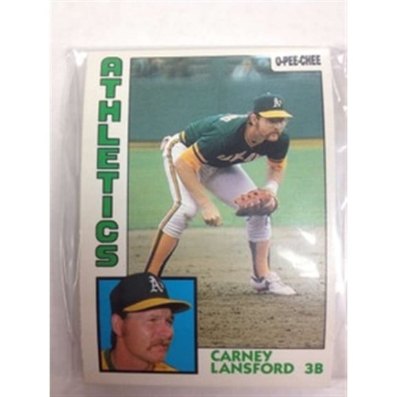 1984 O-Pee-Chee OPC Athletics Team Set 16 Cards Rickey Henderson NrMt+