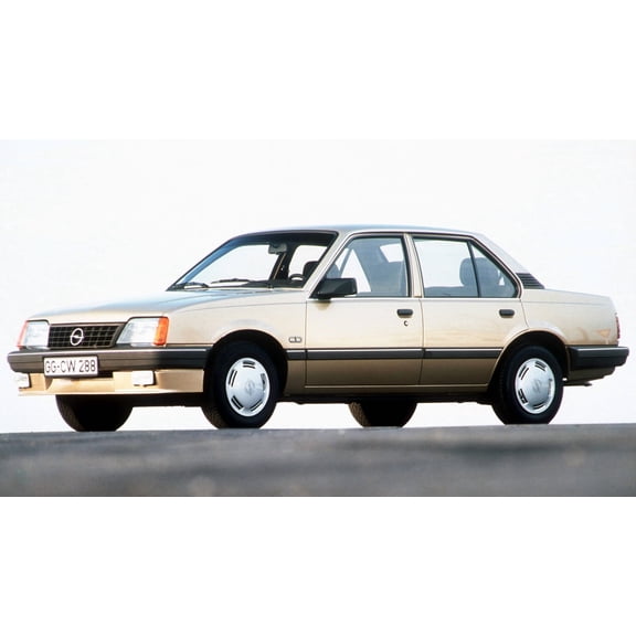 1984 Opel Ascona CD Car - 24x36 Inch Glossy Laminated Poster - Stunning Detail and Bold Colors