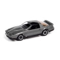 thumbnail image 1 of 1984 Pontiac Trans Am, Silver Sand Gray Poly - Johnny Lightning JLCG025/48A - 1/64 scale Diecast Model Toy Car, 1 of 4