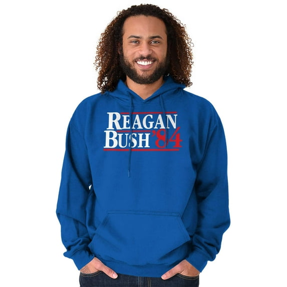 1984 Presidential Election Political Hoodie Sweatshirt Women Men Brisco Brands X