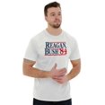 thumbnail image 1 of 1984 Presidential Election Political Men's Graphic T Shirt Tees Brisco Brands S, 1 of 6