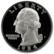 1984-S Washington Quarter Gem Proof
