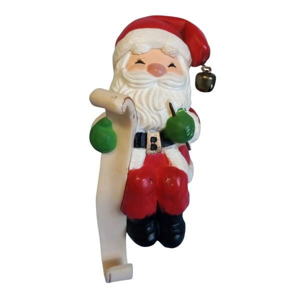 1984 Santa (Stocking Hanger) Hallmark Keepsake Christmas Tree Ornament QSH815-6