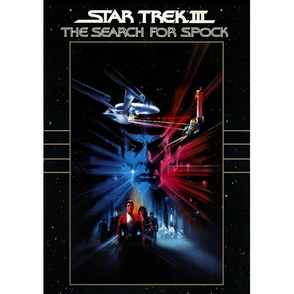 1984 Star Trek Iii The Search Of Spock Movie Poster William Shatner UNFRAMED PAPER POSTER