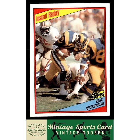 1984 Topps Los Angeles Rams Eric Dickerson #281 NFL Football Card