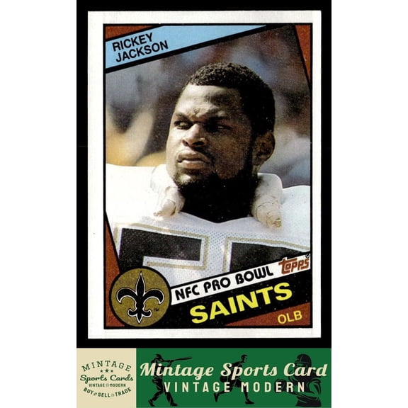 1984 Topps Rickey Jackson #303 RC