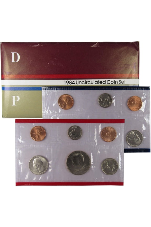 1984 Uncirculated Coin Set U.S Mint Original Government Packaging OGP