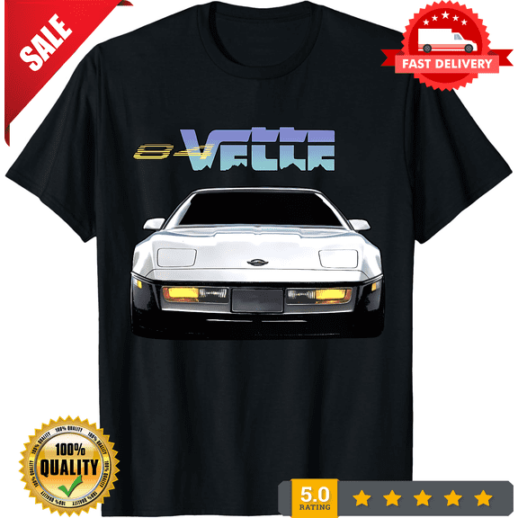 1984 vette C4 84 Vette Retro Aesthetic Nostalgia Short-Sleeve Unisex T-Shirt, LIMITED EDITION-TH69790