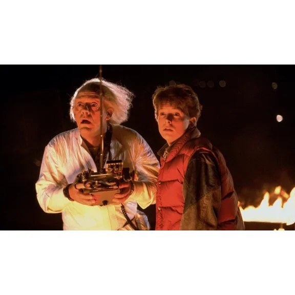 1985 Back To The Future Movie Poster Print Marty Mcfly Doc Brown UNFRAMED PAPER POSTER, Home Decor